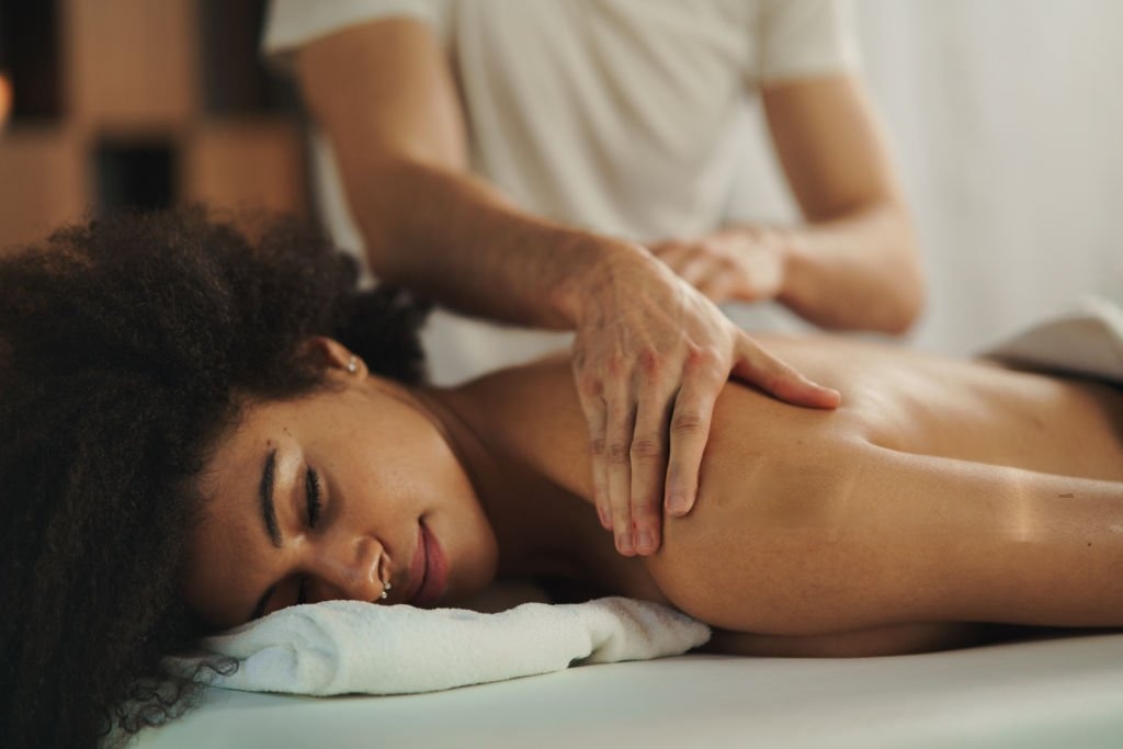 Séance de massage